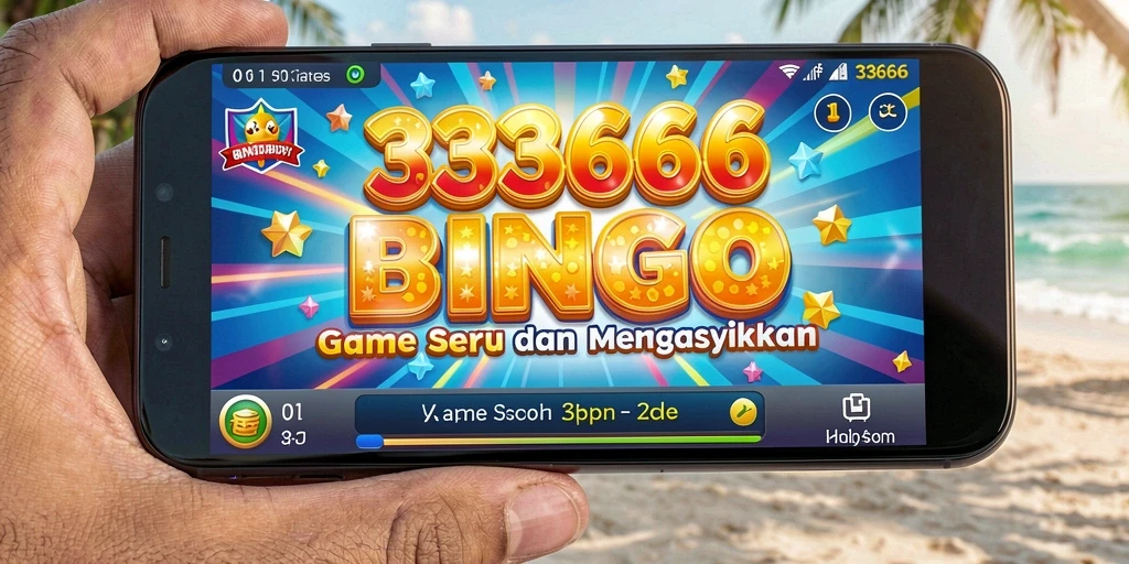 Screenshot utama 333666 menampilkan gameplay Bingo yang seru.