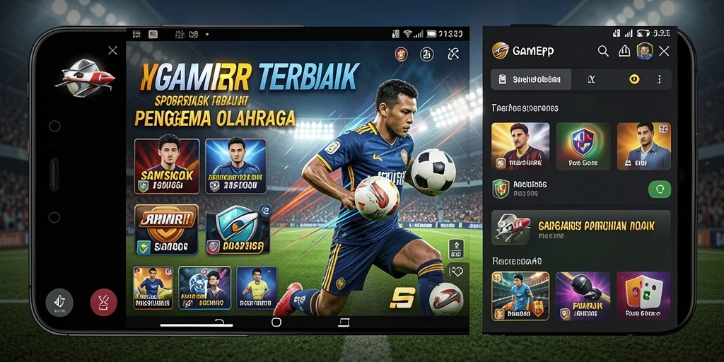 Tampilan gameplay Sportsbook GAMERP yang menarik dan interaktif.