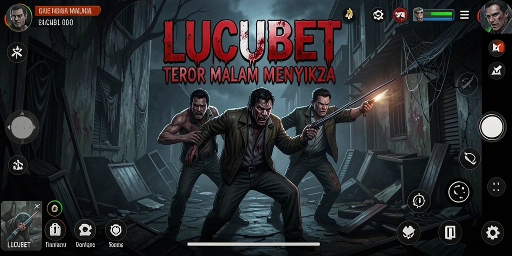 Gameplay LUCUBET yang penuh teror dan kengerian.