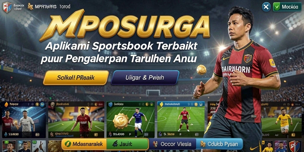 Screenshot MPOSURGA menunjukkan antarmuka taruhan yang menarik.